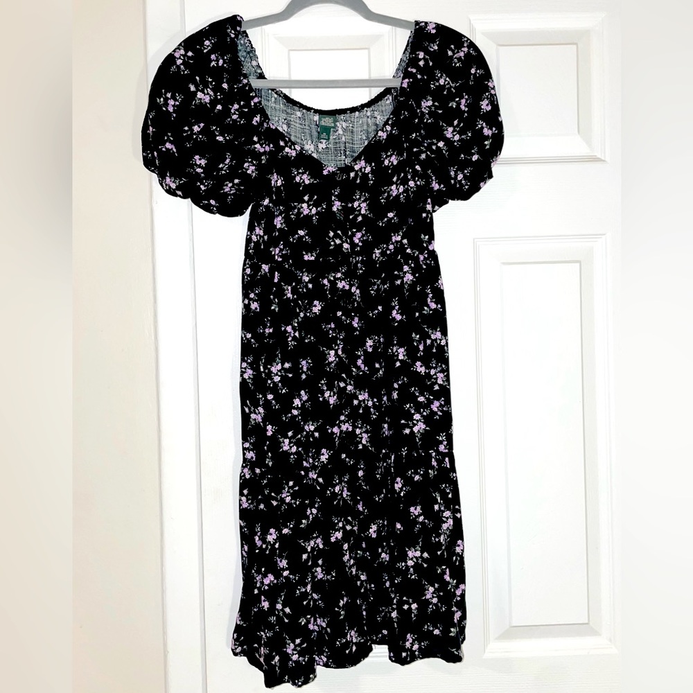 Black Flowy Dress
